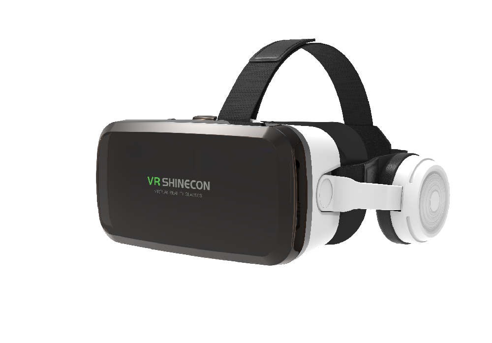 Bluetooth 4.2 3D VR Glasses with Headphones